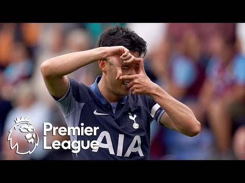 Heung-min Sons hat trick for Tottenham Hotspur v. Burnley 