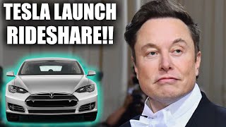 BREAKING: Tesla OFFICIALLY Launching Rideshare Service To Beat Out Uber and Lyft!
