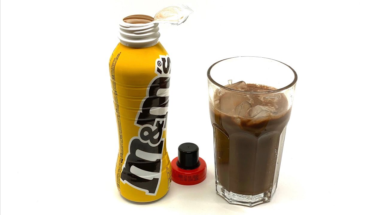 M&M's Chocolate and Peanut Flavour Milk Drink with Sweeteners 350ml 