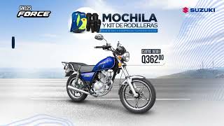 ¡LA MOTOCICLETA INDESTRUCTIBLE SUZUKI GN125F!