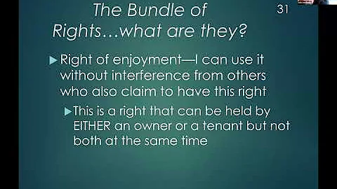 Unit 2 Part 1 Ownership Interests in Real Property