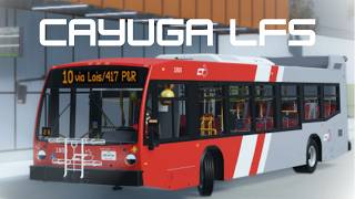 VAMOS Bus Simulator | 2018 NovaBus LFS - Route 10 to Sherwood Station