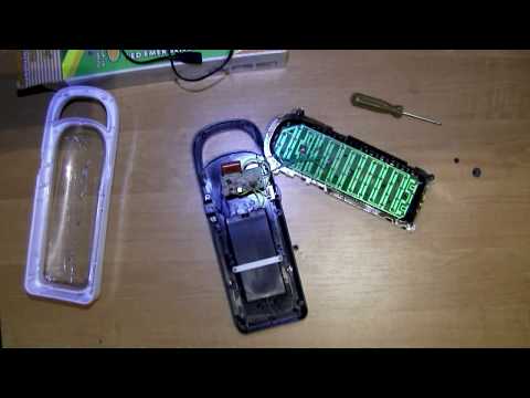 Ремонт Led фонаря YJ 6803