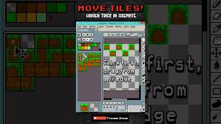 Tutorial: Move Aseprite Tiles FAST | Hidden Trick! #pixelart #aseprite #gamedev #indiedev #animation