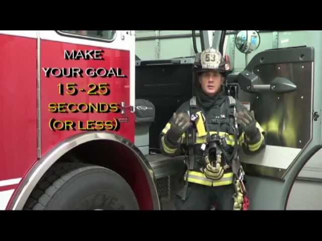 Firefighter SCBA donning to improve "Mask Up" times - YouTube