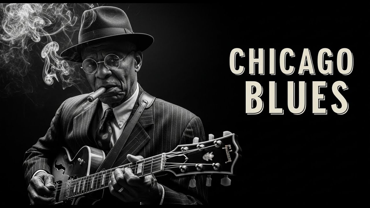 Chicago Blues Radio – Deep Soul Guitar & Relaxing Blues Music with True Chicago Spirit