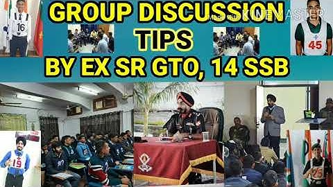 Group discussion Tips By Ex Senior GTO,14 SSB