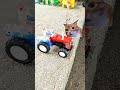 🚜 Amazing bridge Rescue and tractor  bridge Rescue tractor wala video 😱#shorts #youtubeshorts