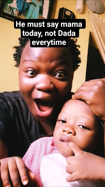 He just said mama 🤣🤣 #youtubeshorts #motherhood #shorts