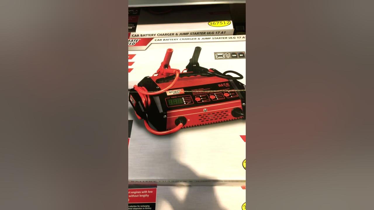 Lidl ultimate speed. Car Battery charger & Jump starter. 