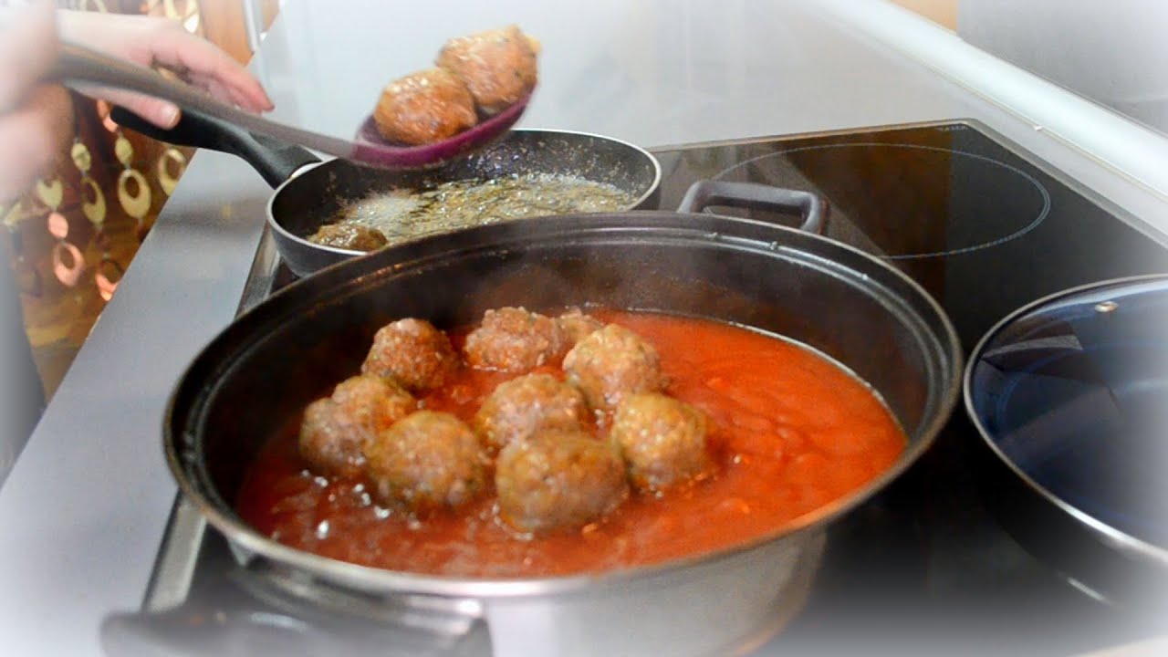 Salsa tomate en javi de recetas albondigas