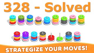 Color Hoop Stack - Level 328