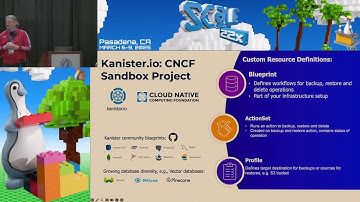 Kanister.io: Application Consistent Backups on Kubernetes
