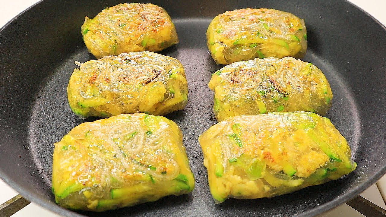 애호박을 이렇게 드세요! 쫄깃 담백하고 맛있는 애호박 요리 2가지👍💯