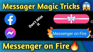 The NEW Messenger Update | FIRE 🔥, HEART ❤, GIFT EFFECT | NEWEST UPDATE 2020 screenshot 5