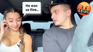 I GOT ANOTHER GUY'S NUMBER AT THE GYM!! *BF GOT SO MAD*