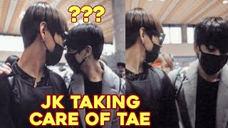 When jungkook is overprotective of taehyung - taekook 💜 vkook