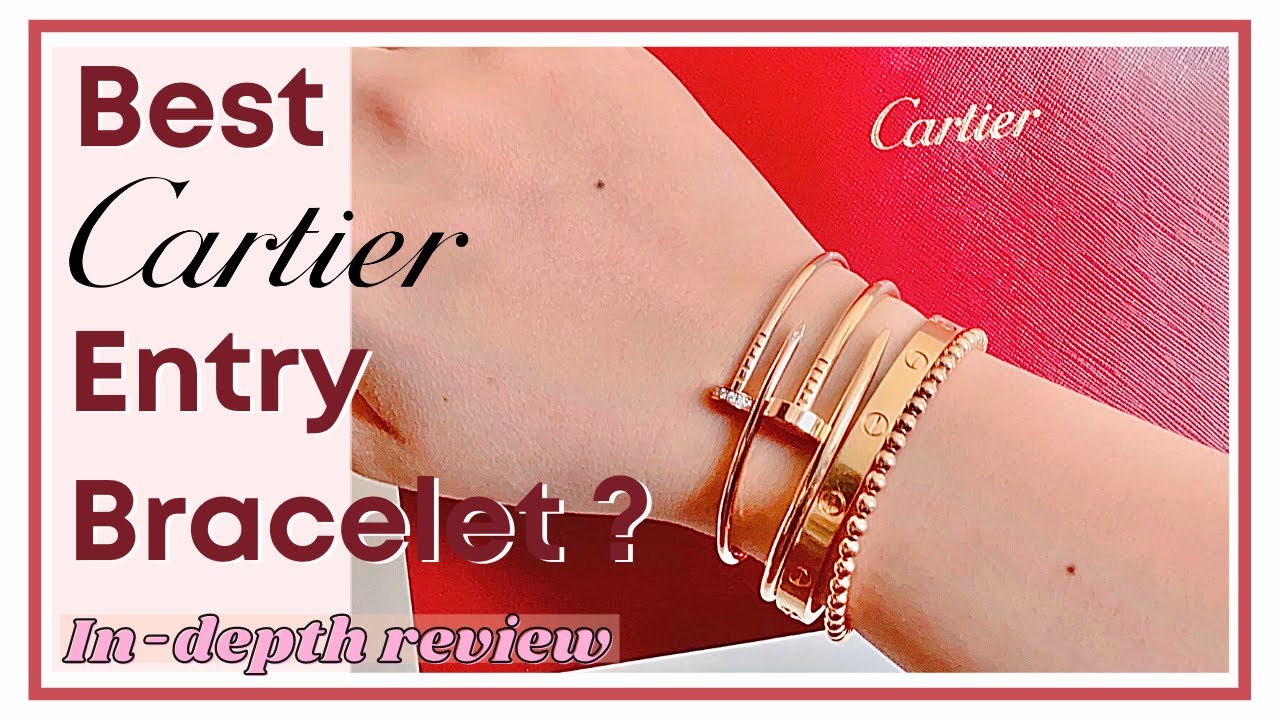 Cartier LOVE BRACELET Unboxing & Review Cartier LOVE Rings + Cartie JUSTE  UN CLOU Bracelet Pink Gold 