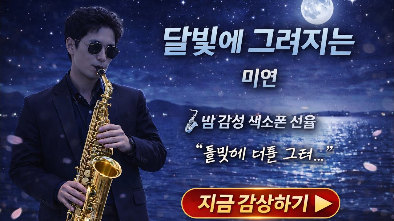 달빛에 그려지는 – 미연 🎷 밤 감성 색소폰 커버