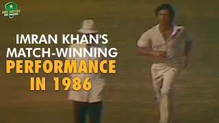 Imran Khan's Match-Winning Performance Against The Mighty West Indies In The 1986 Faisalabad Test. screenshot 3