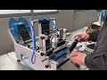 Semi-automatic round bottle labeling machine