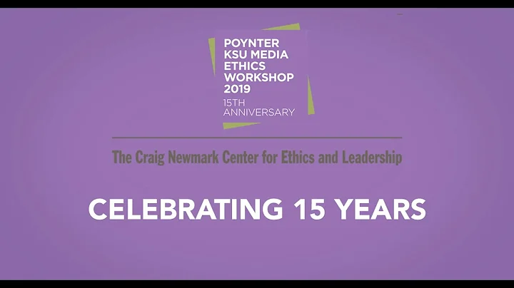 Poynter Media Ethics Conference - 15 Years