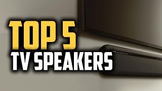 tv with good speakers