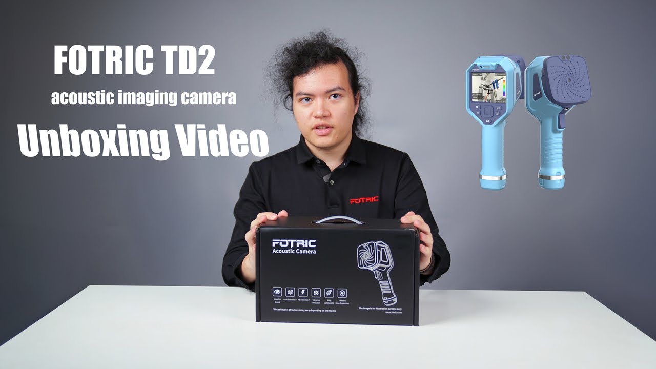 Unboxing the FOTRIC TD2 See Sound in Action