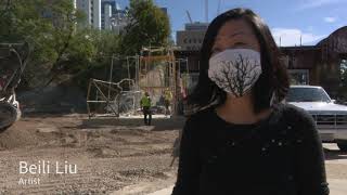 Austin Art in Public Places | Cloud Pavilion at Austin Energy's District Cooling Plant #3