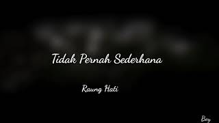 Tidak Pernah Sederhana| Literasi Puisi Sedih|Quotes Baper| Musikalisasi Puisi|Literasi Hati|Bedcover
