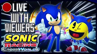 🔴 [LIVE] Sonic Racing: Crossworlds - THEY INVITED PAC-MAN!!??