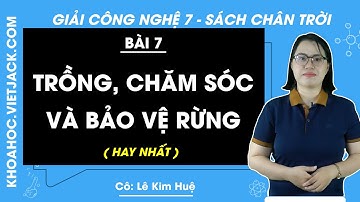 Công nghệ Lớp 7 Bài 7: Trồng, chăm sóc và bảo vệ rừng | Giải Công nghệ 7 | Chân trời sáng tạo