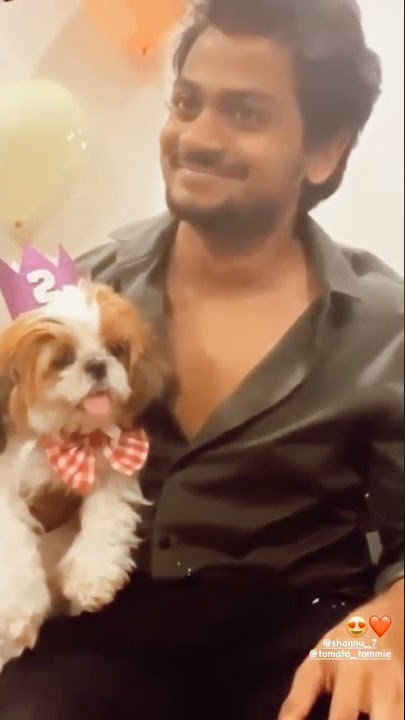 happy birthday 🎊 Tommie 💙#shanmukhjaswanth @ShanmukhJaswanth @deepubeats #shannu