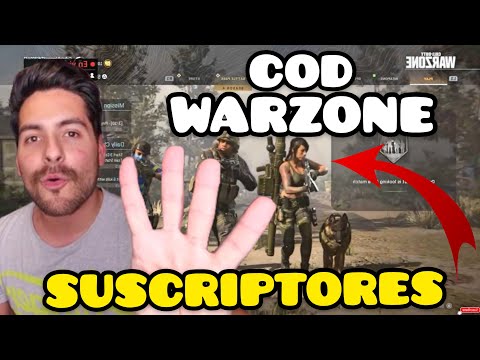 Jugando Call of Duty WARZONE con SUSCRIPTORES