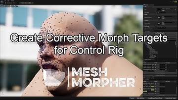 Create Corrective Morph Targets for Control Rig with Mesh Morpher