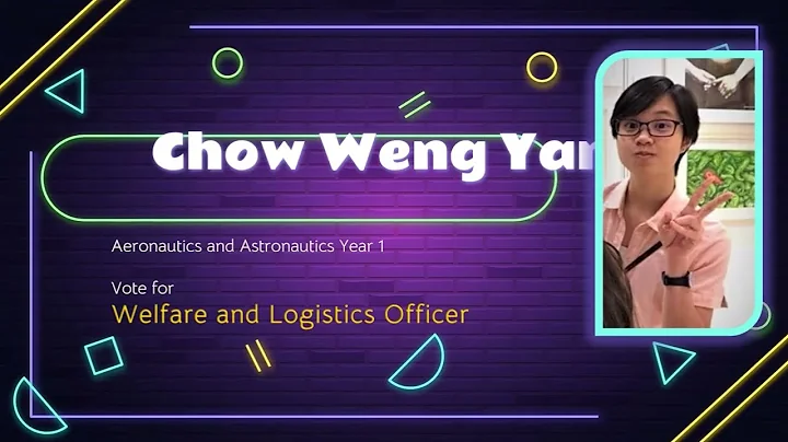 [Nominee for Welfare and Logistics Officer] Chow W...