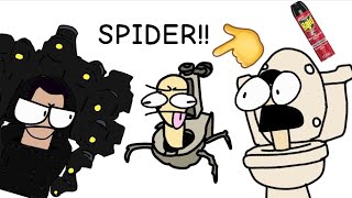 SPIDER!! (Skibidi Toilet Animation)