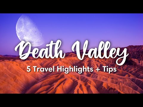 Video: Death Valley Camping: cómo encontrar los mejores lugares