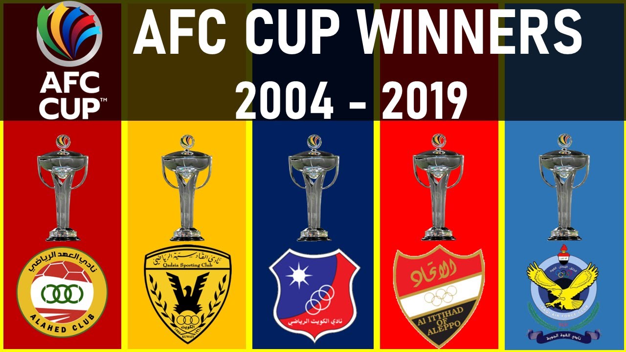 Afc cup. AFC Cup 2019. AFC Cup Trophy. Barcelona all Cup winners Cup.