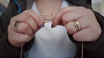 How to open and close a ball chain