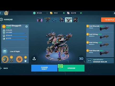 New Sniper Shoggoth | Laser Shantak | War Robots Gameplay 