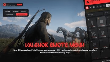 V-Emote Menu | Most Advanced Emote Menu System (With Position and Love Menu) | RedM Script