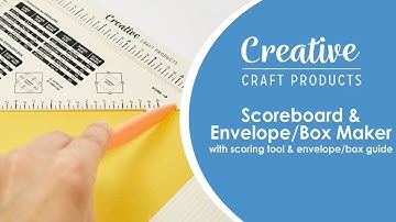 Creative Craft Scoreboard & Envelope/Box Maker demo