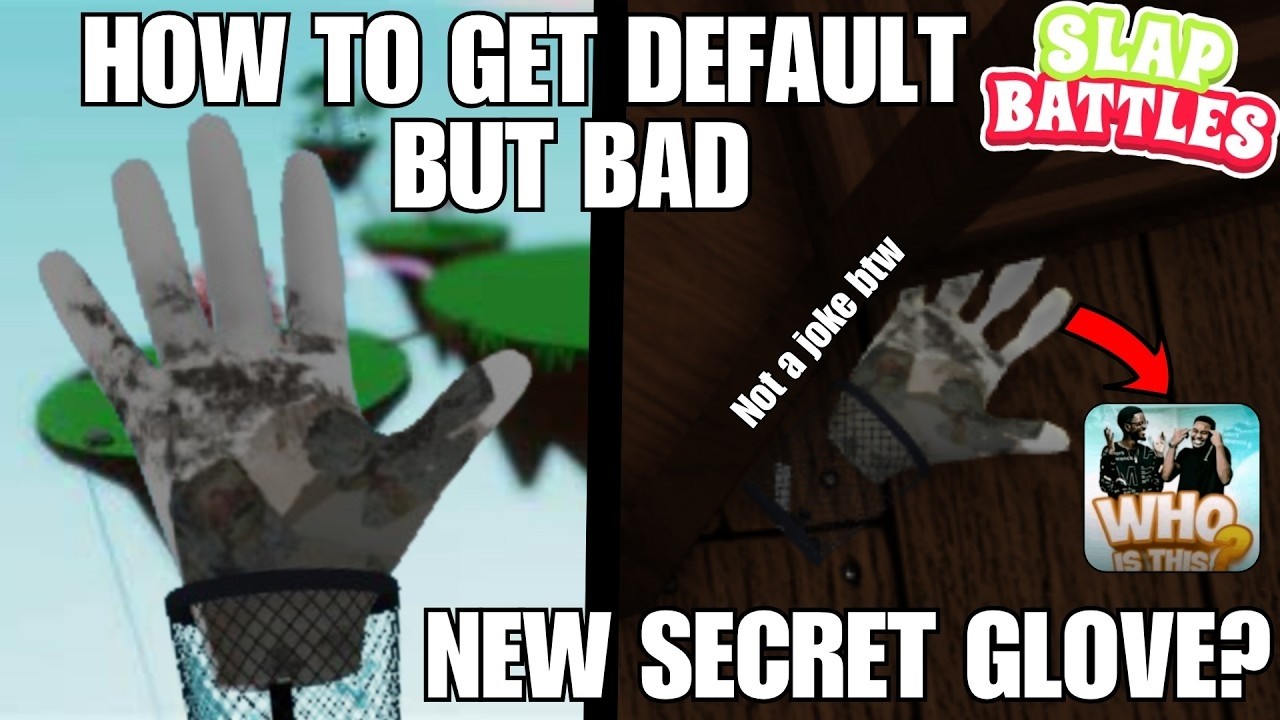HOW TO GET THE NEW DEFAULT BUT BAD GLOVE - Roblox Slap Battles - YouTube