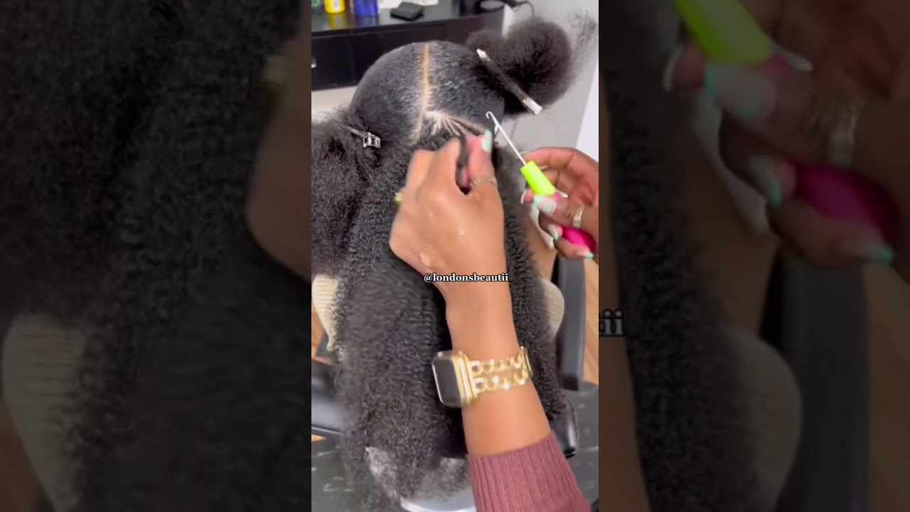 Свадебная прическа для невесты из натуральных волос | Вязаные волосы | Натуральные волосы