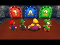 Mario Party 9 Minigames - Mario Vs Luigi Vs Wario Vs Yoshi (Master Difficulty)