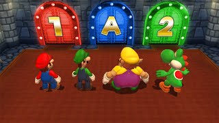 Мульт Mario Party 9 Minigames Mario Vs Luigi Vs Wario Vs Yoshi Master Difficulty