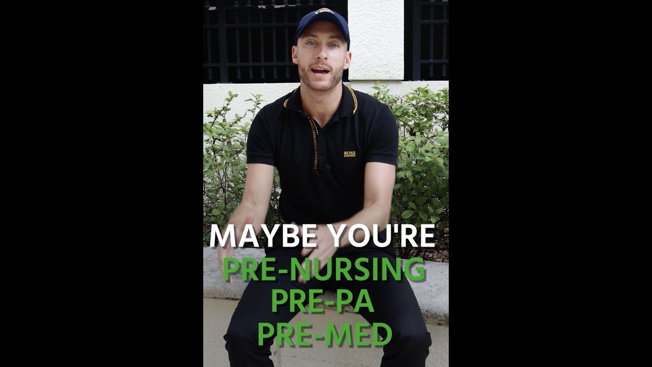 Pre Medicine? Be An EMT First