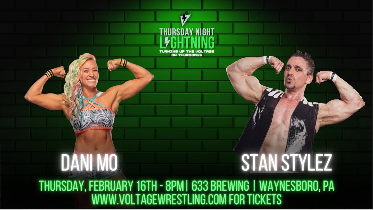 Dani Mo vs Stan Stylez in an Intergender Pro Wrestling Match!