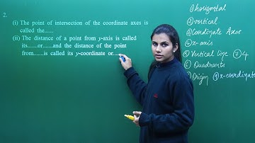 CBSE 09&10th Mathematics | 03. Coordinate Geometry | CBSE Pattern Question Exercise | In English